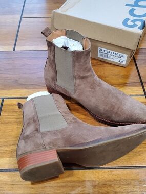 Schuh Dennis Suede Western Chelsea Boots
